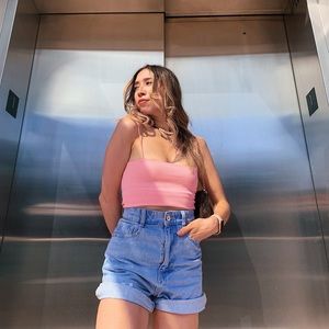 High Waisted Zara Mom Shorts